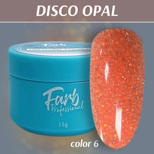 FARB DISCO OPAL #6 Reflective Gel. (15ml)