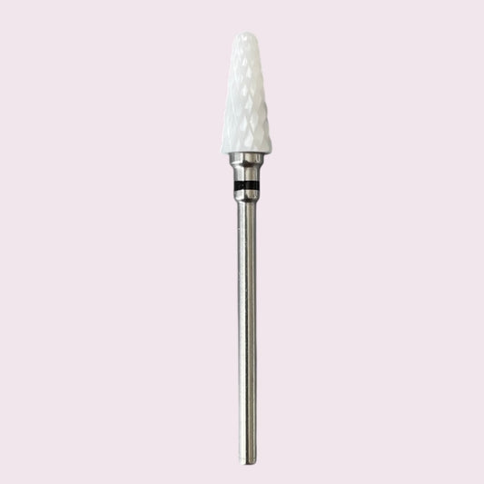 Ceramic Nail Bit for Removal (Cone,  black) Right Hand, 1pc