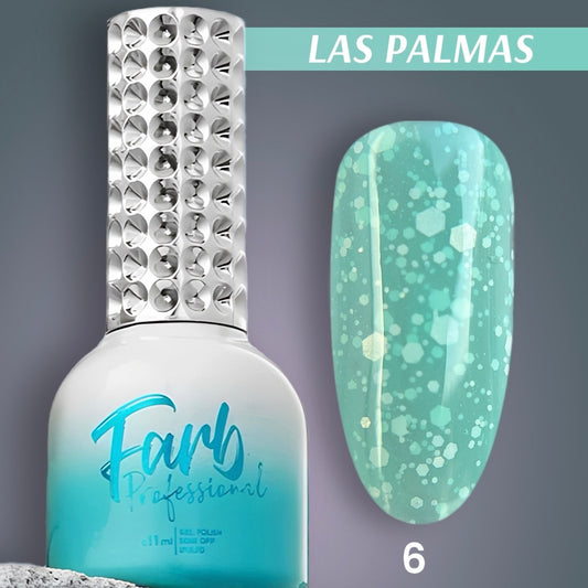 FARB LAS PALMAS #6 UV/LED Gel Color, 11ml