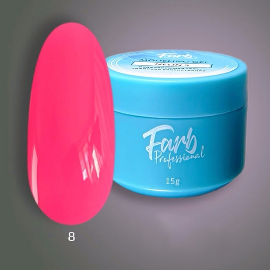 FARB NEON UV GEL (15ml) #8