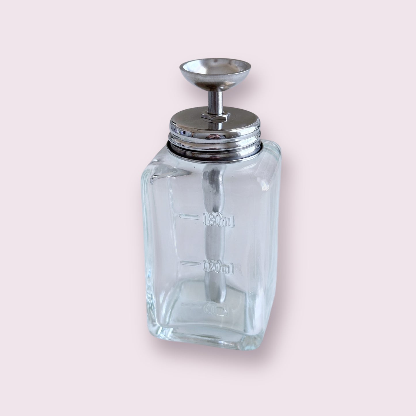 Bottle with Pump glass, 1рс x 180ml