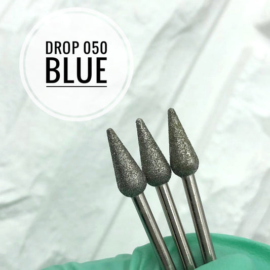 Nail Bit "Drop" 050 Blue (1pc Belarus)